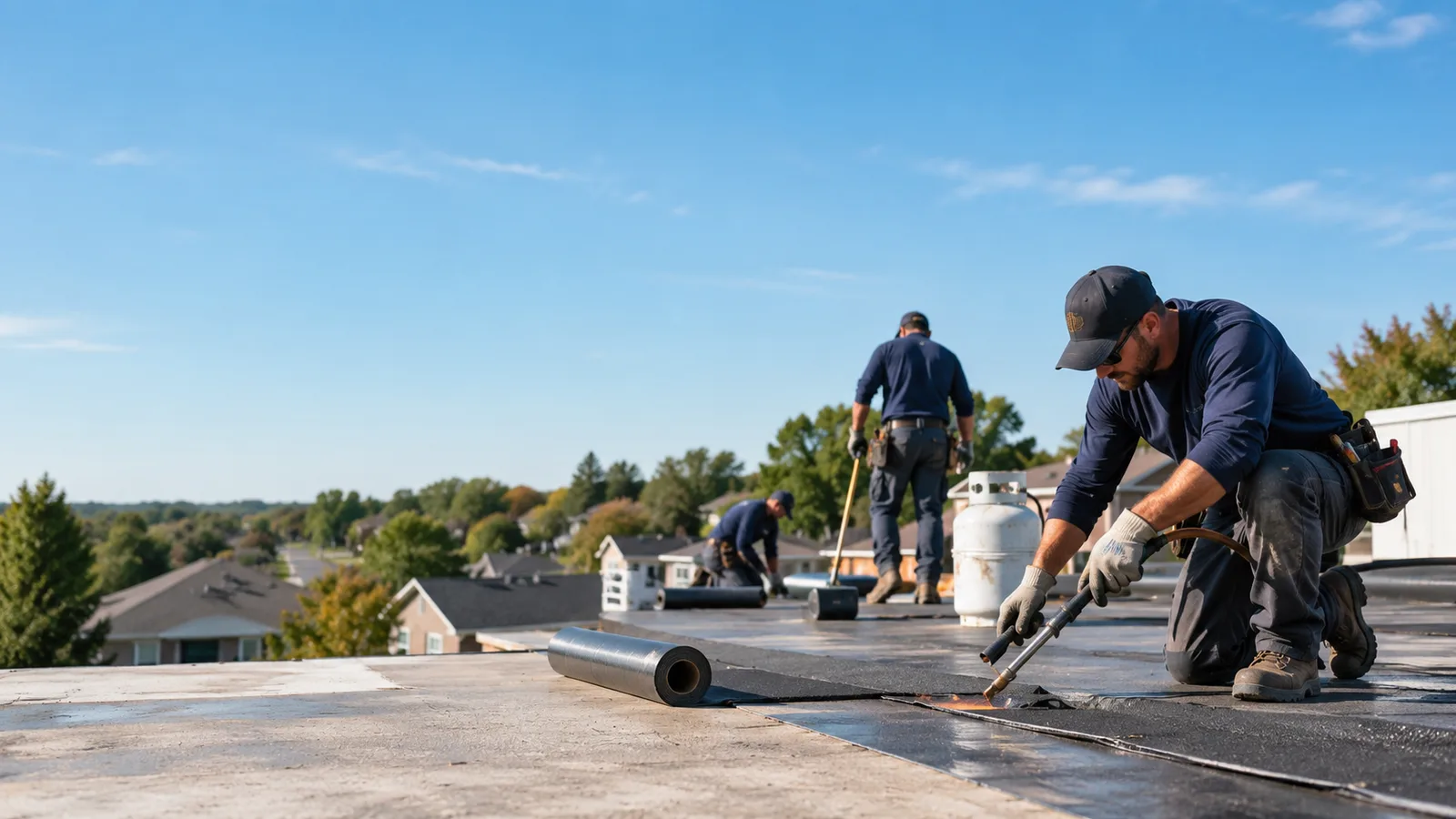 Flat Roof Leak Repair providers in East Earl, PA